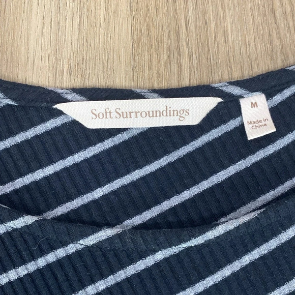 Soft Surroundings Striped Maxi Ryley Dress - Picture 12 of 13